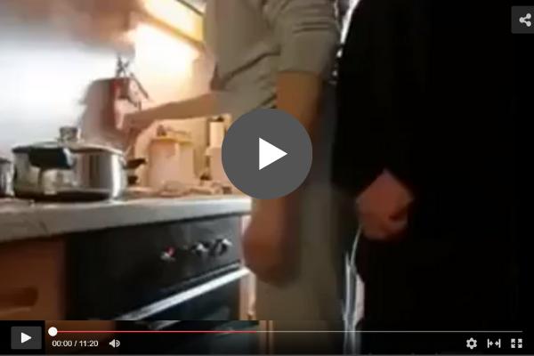Amateur Sexvideo in der Küche
